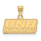 10k Gold LogoArt University of New Hampshire Small Pendant