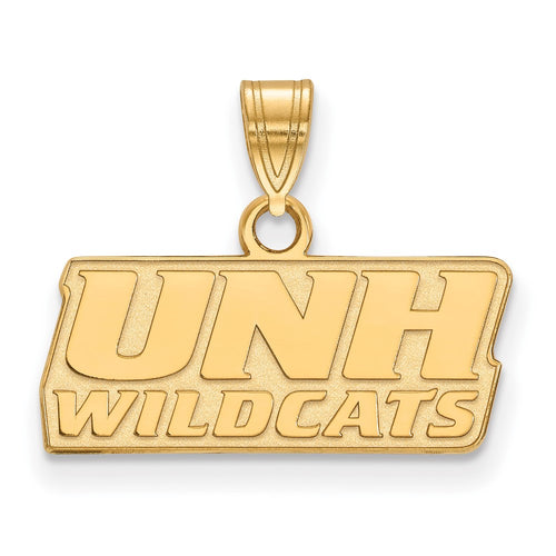 10k Gold LogoArt University of New Hampshire Small Pendant