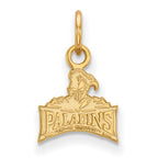 10k Gold LogoArt Furman University Paladins Extra Small Pendant