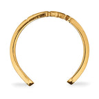 Sterling Silver Gold-plated LogoArt University of Nebraska Huskers Toe Ring