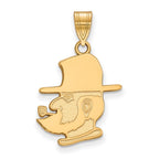 10k Gold LogoArt Appalachian State University Mountaineer Large Pendant