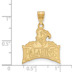 10k Gold LogoArt Furman University Paladins Large Pendant