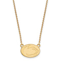 14k Gold LogoArt Penn State University Lion Small Pendant 18 inch Necklace