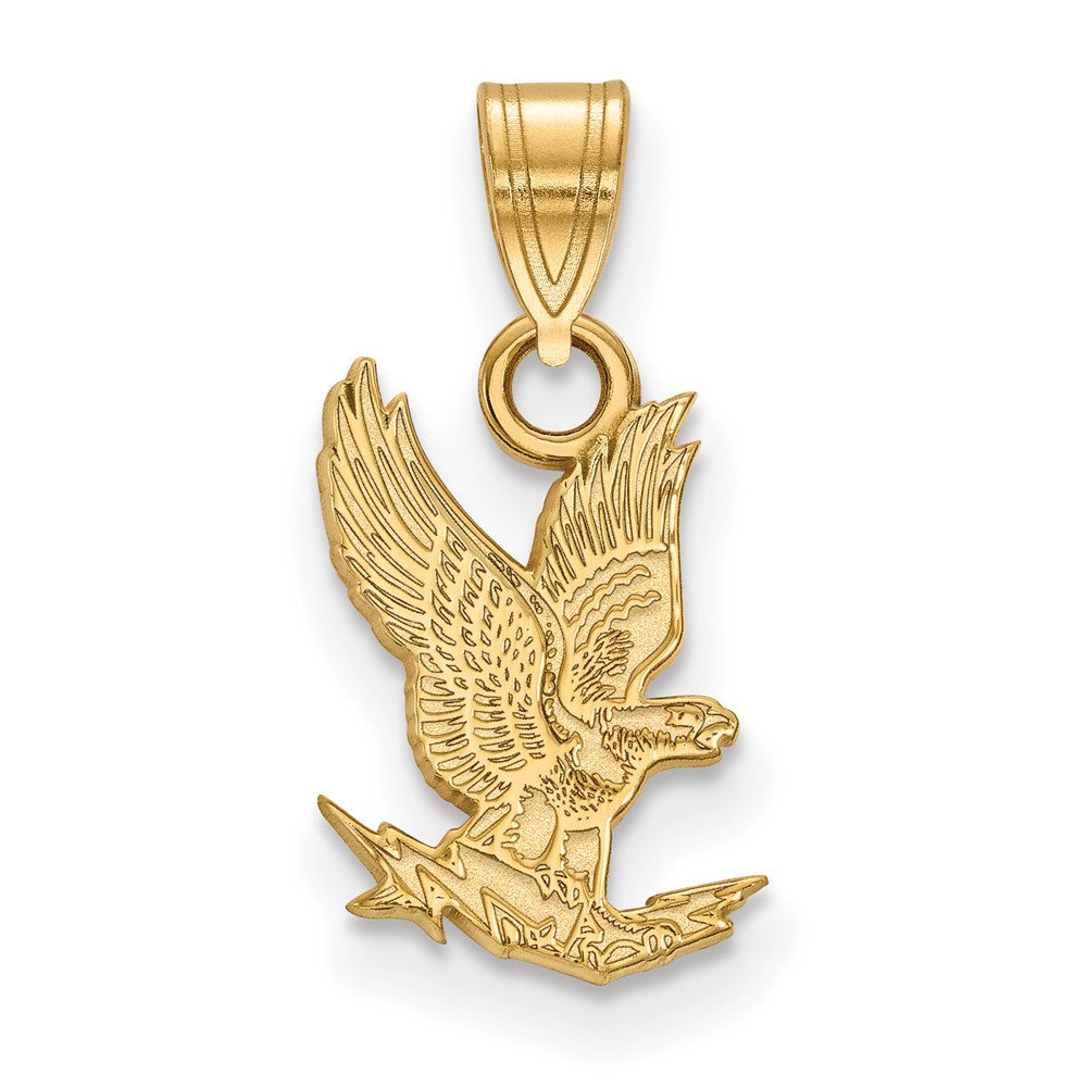 Sterling Silver Gold-plated LogoArt United States Air Force Academy Falcon Small Pendant