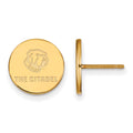 10ky LogoArt The Citadel XS Post Earrings