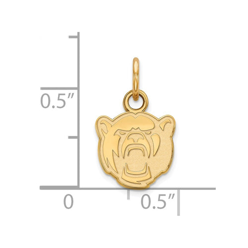 10k Gold LogoArt Baylor University Extra Small Pendant