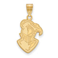 10k Gold LogoArt Furman University Paladin Large Pendant