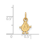 10k Gold LogoArt Syracuse University Mascot Extra Small Pendant