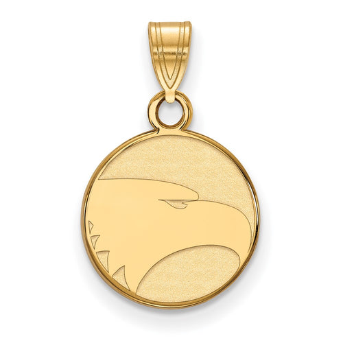 10k Gold LogoArt Georgia Southern University Eagle Small Pendant