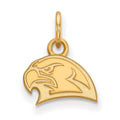 10k Gold LogoArt Miami University Ohio Redhawk Extra Small Pendant
