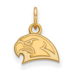 10k Gold LogoArt Miami University Ohio Redhawk Extra Small Pendant