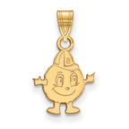 10k Gold LogoArt Syracuse University Mascot Small Pendant