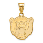 10k Gold LogoArt Baylor University Medium Pendant