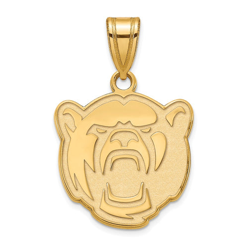 10k Gold LogoArt Baylor University Medium Pendant