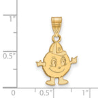10k Gold LogoArt Syracuse University Mascot Medium Pendant