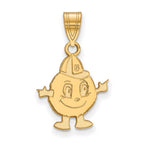 10k Gold LogoArt Syracuse University Mascot Medium Pendant