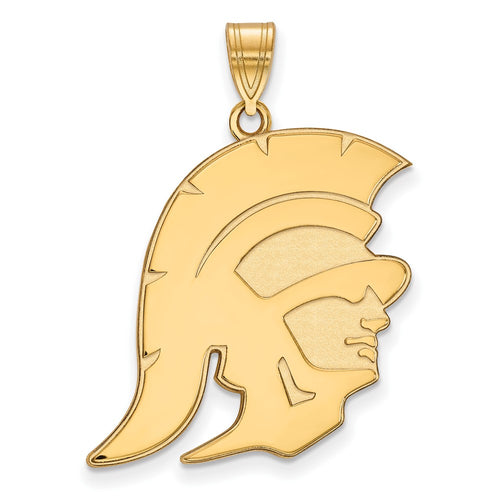 10k Gold University of Southern California Trojan Extra Large Pendant