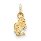 10k Gold LogoArt Georgia Southern University Eagle Extra Small Pendant