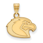 10k Gold LogoArt Marquette University Eagle Small Pendant