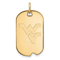 14ky LogoArt West Virginia University Small Dog Tag