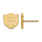 10k Gold LogoArt Baylor University Extra Small Post Earrings