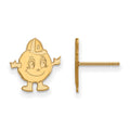 14k Gold LogoArt Syracuse University Mascot Small Post Earrings