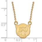 10k Gold LogoArt Baylor University Small Pendant 18 inch Necklace