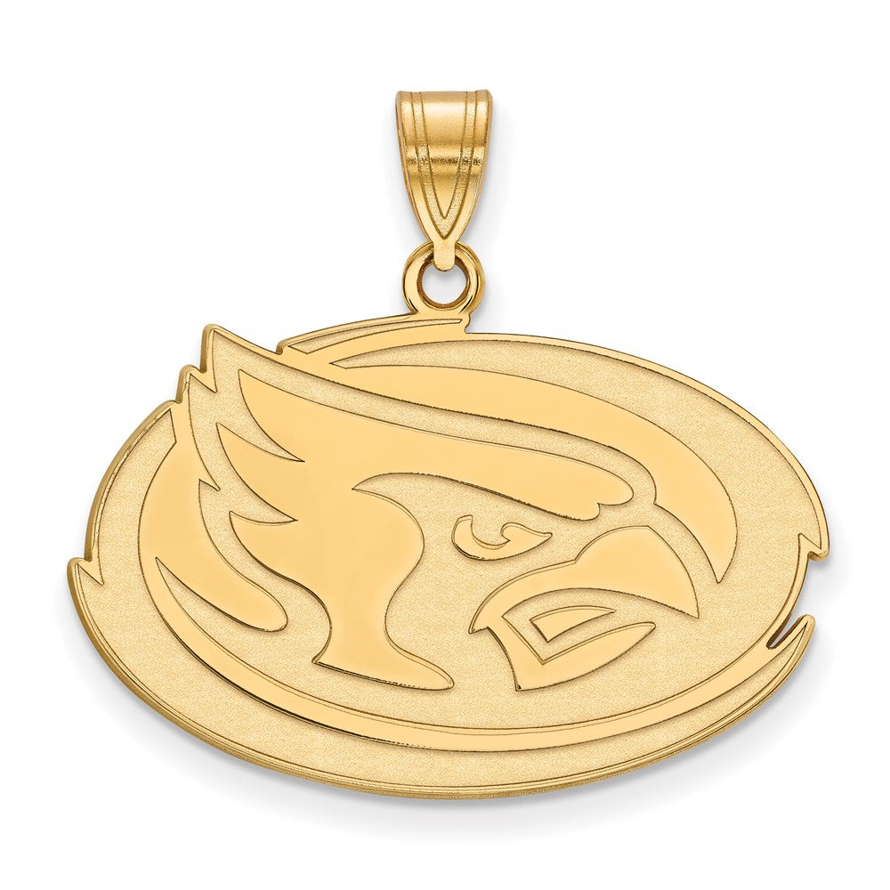 14k Gold LogoArt Iowa State University Cardinal Large Pendant