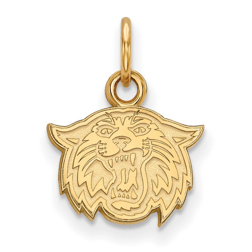10k Gold LogoArt Villanova University Wildcat Extra Small Pendant