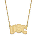 10k Gold University of Southern California U-S-C Large Pendant 18 inch Necklace