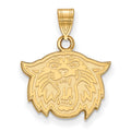 10k Gold LogoArt Villanova University Wildcat Small Pendant