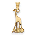 Sterling Silver Gold-plated LogoArt Alpha Epsilon Phi Sorority Symbol Small Pendant