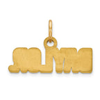 10k Gold LogoArt Baylor University Extra Small Pendant