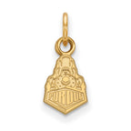 10k Gold LogoArt Purdue University Boilermakers Train Logo Extra Small Pendant