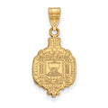 Sterling Silver Gold-plated LogoArt US Naval Academy Large Crest Pendant