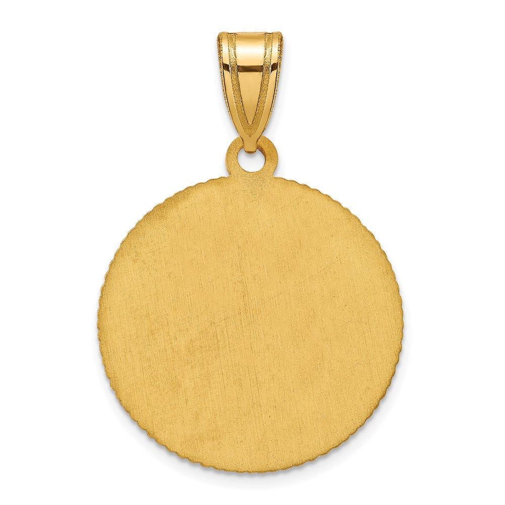 Sterling Silver Gold-plated LogoArt Baylor University Large Crest Pendant
