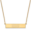 SS GP LogoArt Miami University Small Bar Necklace