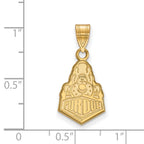 10k Gold LogoArt Purdue University Boilermakers Train Logo Medium Pendant