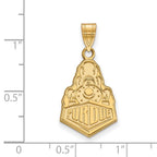 10k Gold LogoArt Purdue University Boilermakers Train Logo Large Pendant