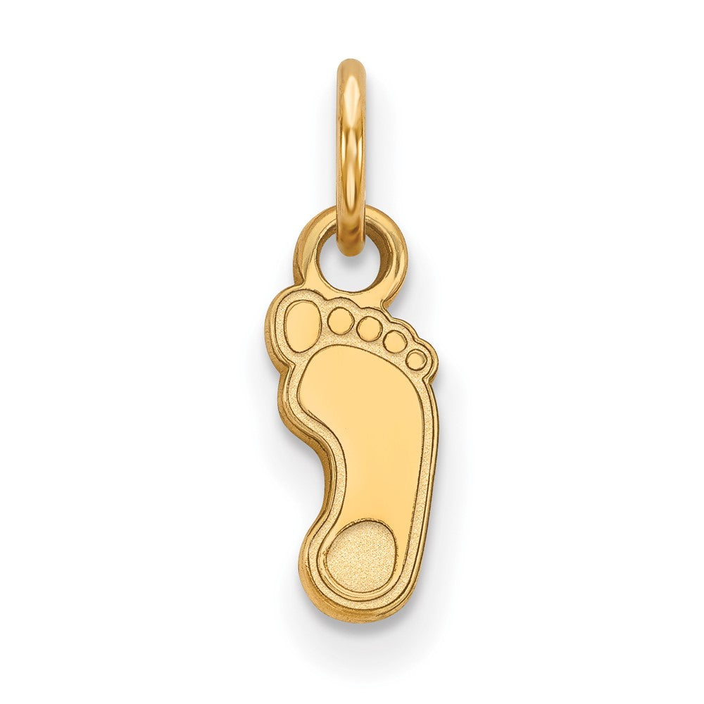 14k Gold LogoArt University of North Carolina Tar Heel Extra Small Pendant
