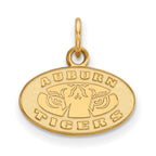 10k Gold LogoArt Auburn Tigers Extra Small Pendant