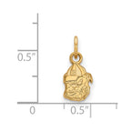 10k Gold LogoArt University of Georgia Bulldog Extra Small Pendant