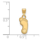 10k Gold LogoArt University of North Carolina Tar Heel Small Pendant