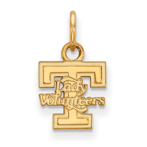 10k Gold LogoArt University of Tennessee Lady Volunteers Extra Small Pendant