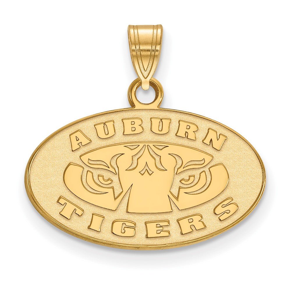 14k Gold LogoArt Auburn Tigers Small Pendant