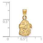 10k Gold LogoArt University of Georgia Bulldog Small Pendant