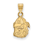 10k Gold LogoArt University of Georgia Bulldog Small Pendant