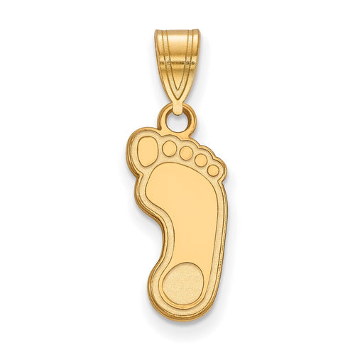 10k Gold LogoArt University of North Carolina Tar Heel Medium Pendant