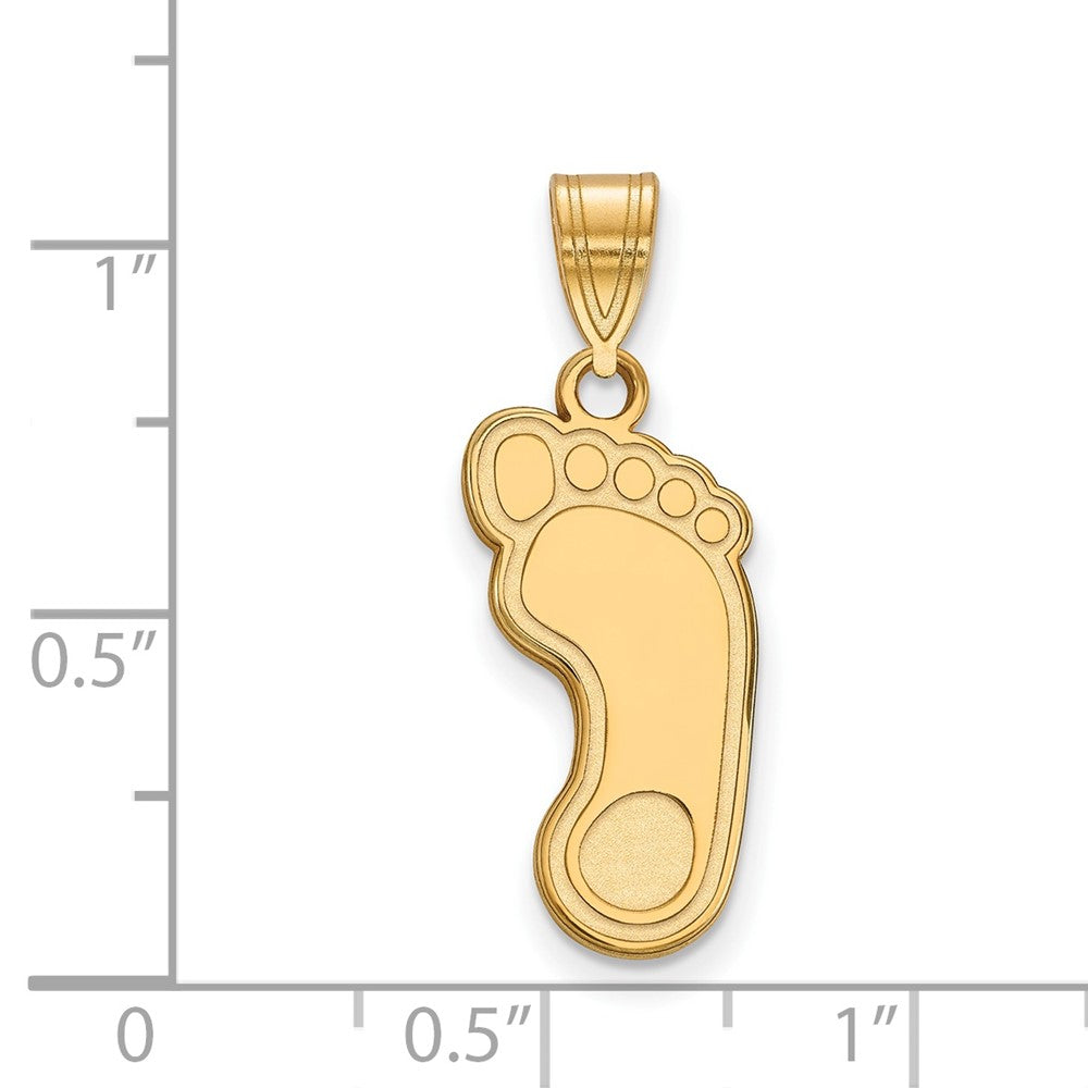 14k Gold LogoArt University of North Carolina Tar Heel Large Pendant