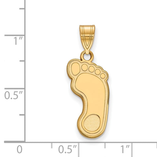 10k Gold LogoArt University of North Carolina Tar Heel Large Pendant